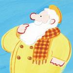 しろひげそんちょうさんの ゆきあそび