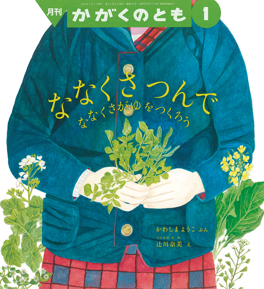 かがくのとも 2021年1月号『ななくさ つんで』