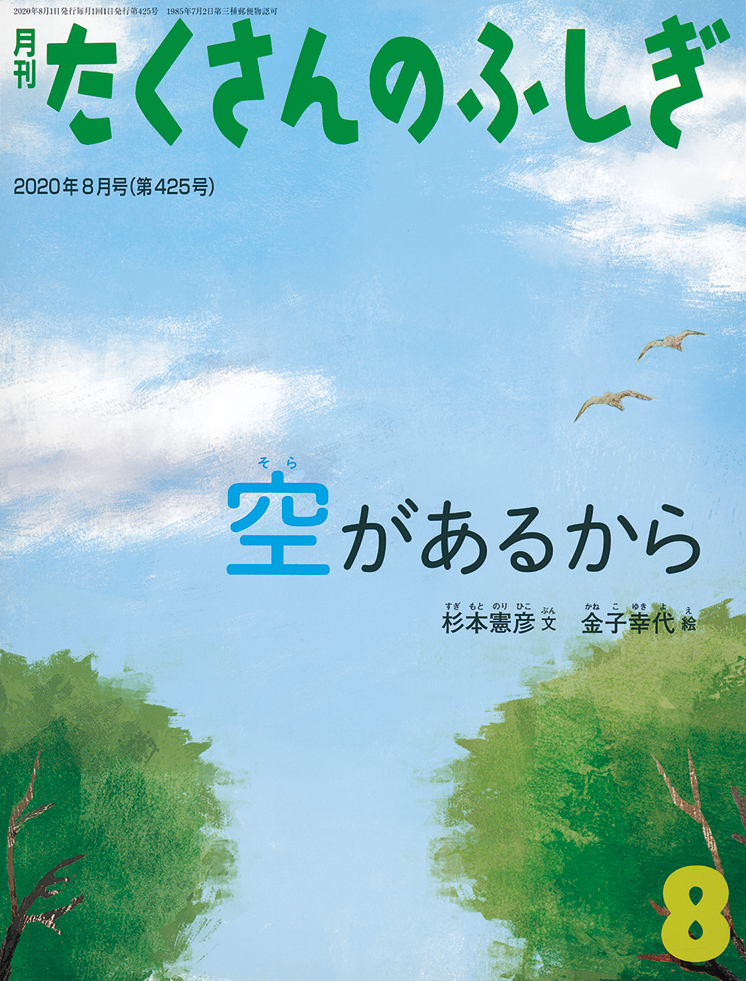 たくさんのふしぎ 2020年8月号『空があるから』