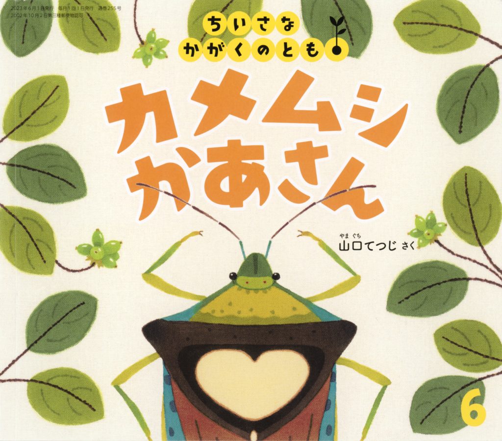 ちいさなかがくのとも2023年6月号『カメムシかあさん』